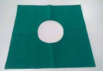 Cut Sheet with 5" hole-Green