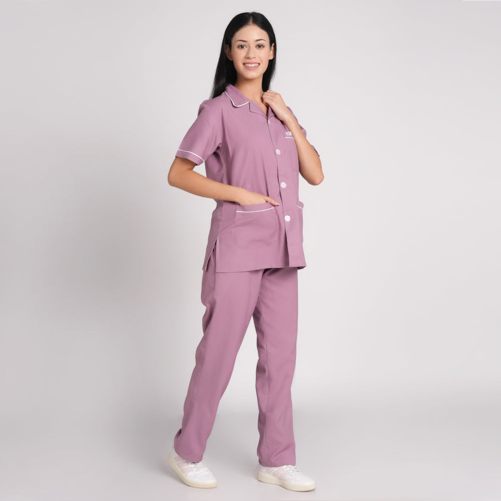 Nursing Dress ( Top/Bottom)-Pink