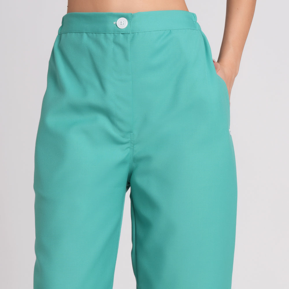 Nursing Dress ( Top/Bottom)-green white