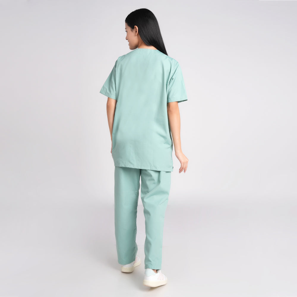 Scrub Suit (Top/Bottom)-Sea Green