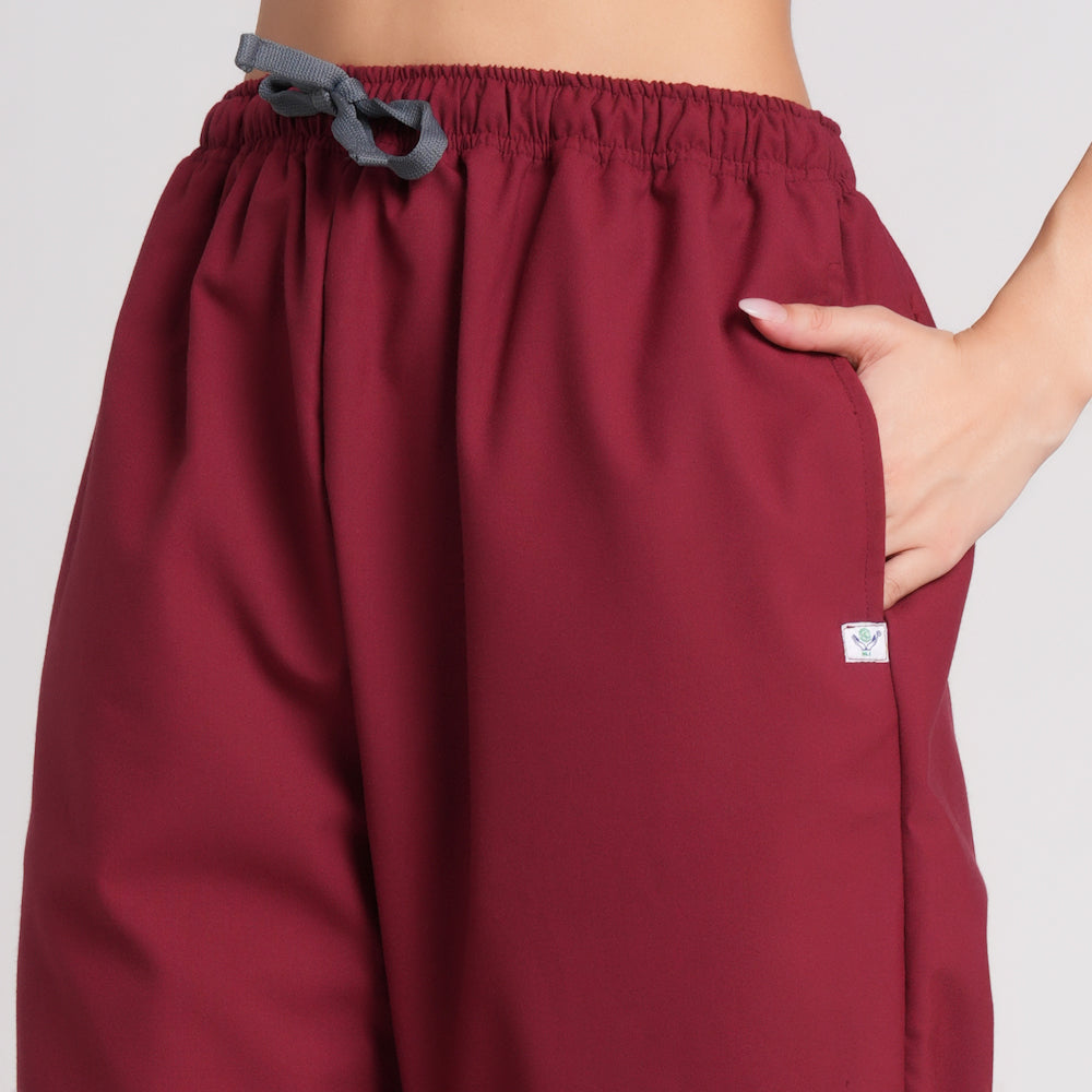 Scrub Suit (Top/Bottom)-Marron