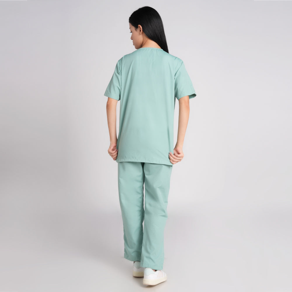 Scrub Suit (Top/Bottom)-Sea Green