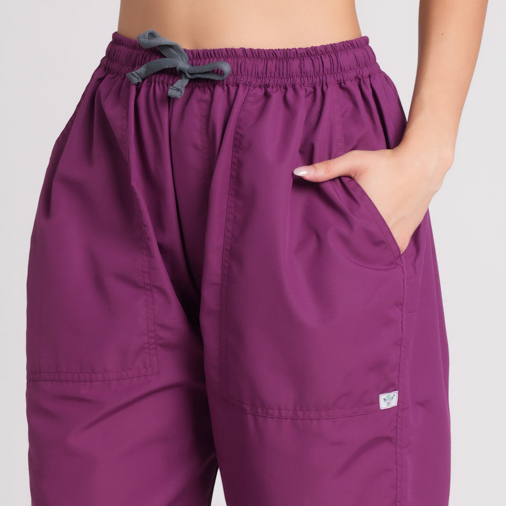 Scrub Suit (Top/Bottom)-Voilet