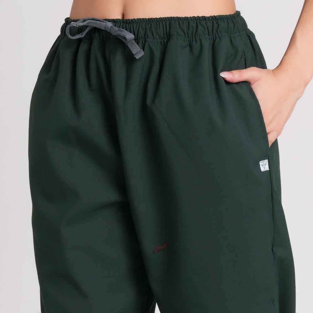 Scrub Suit (Top/Bottom)-Bottel Green