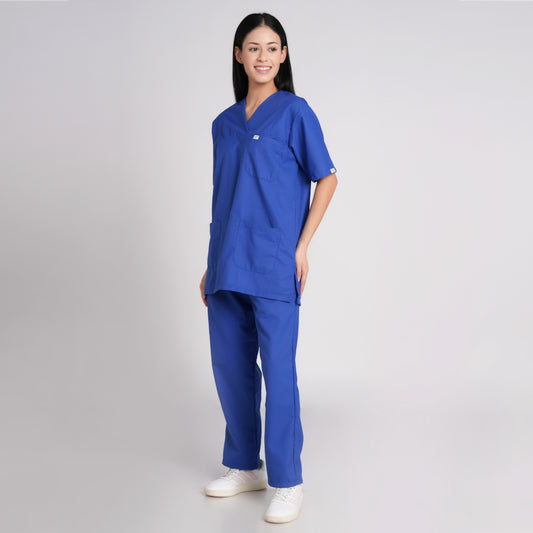 Scrub Suit (Top/Bottom)-Sky Blue