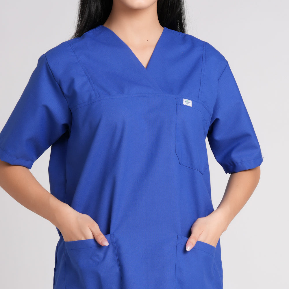 Scrub Suit (Top/Bottom)-Sky Blue