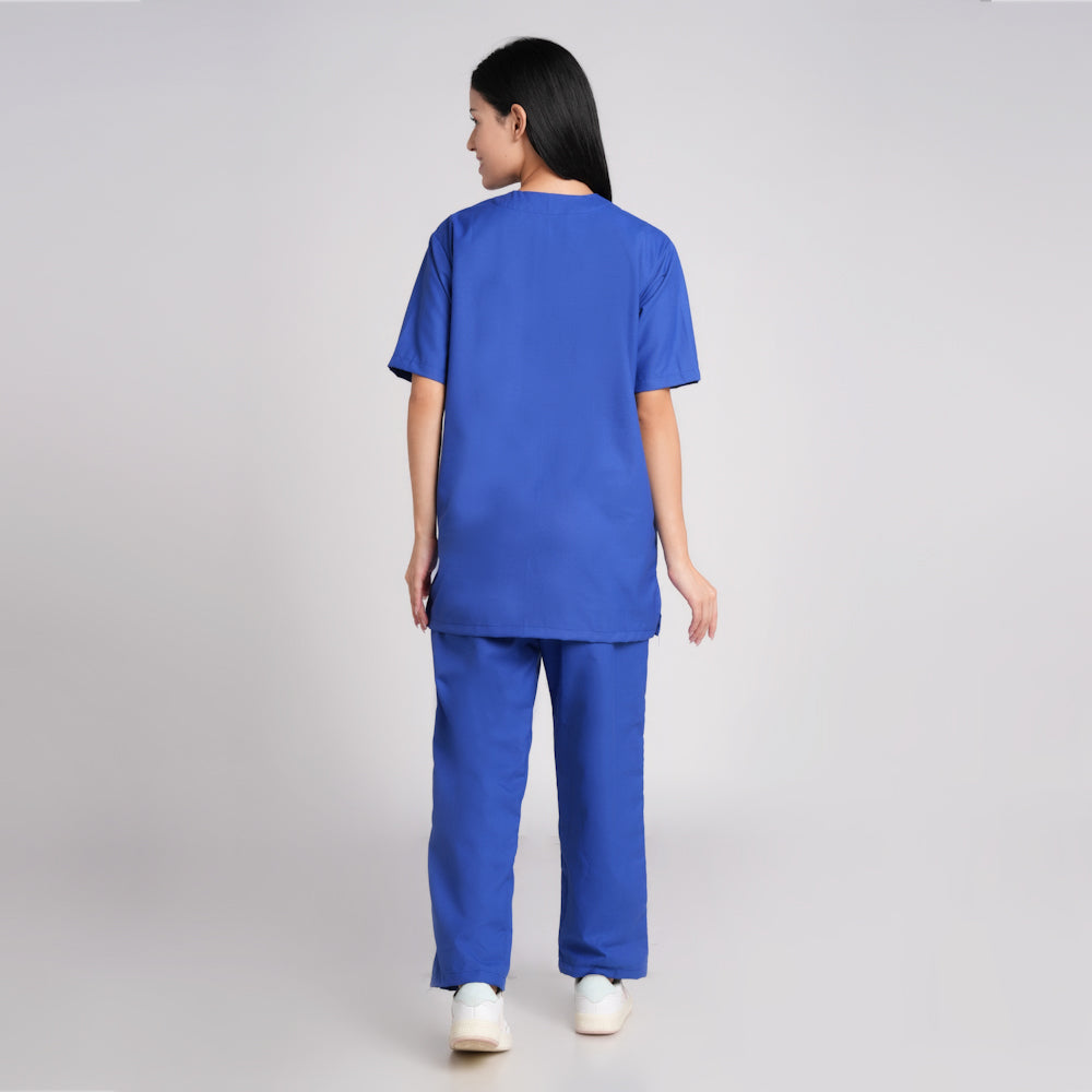 Scrub Suit (Top/Bottom)-Sky Blue
