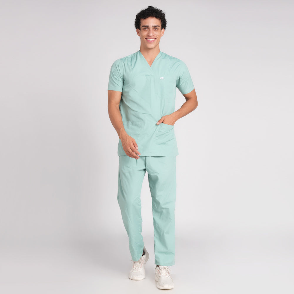 Scrub Suit (Top/Bottom)-Sea Green
