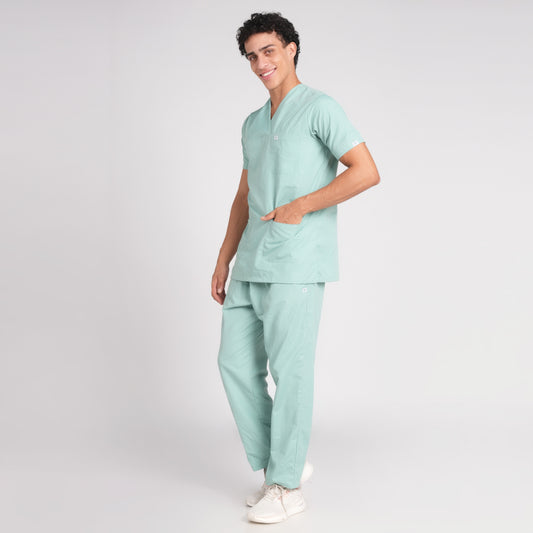 Scrub Suit (Top/Bottom)-Sea Green