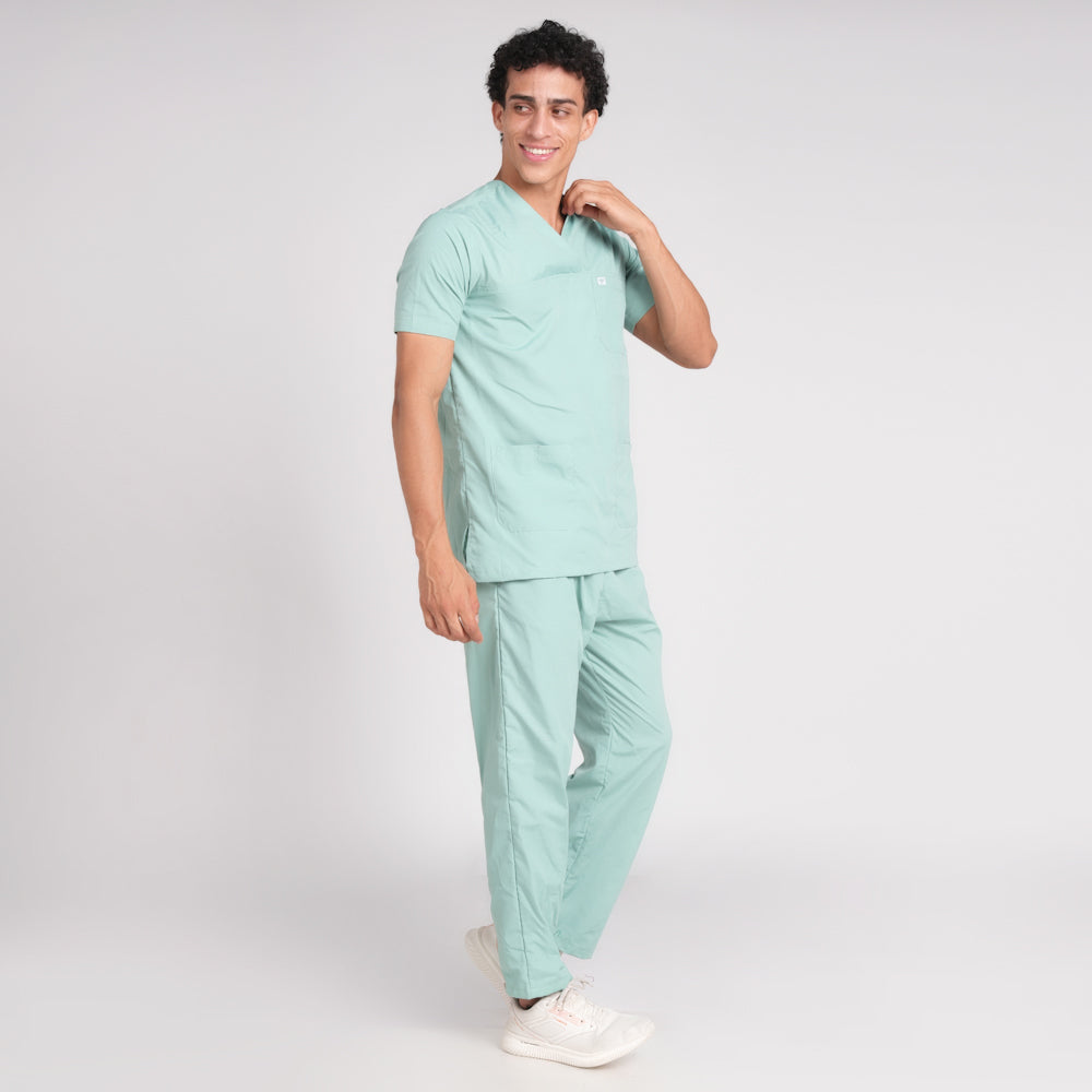 Scrub Suit (Top/Bottom)-Sea Green