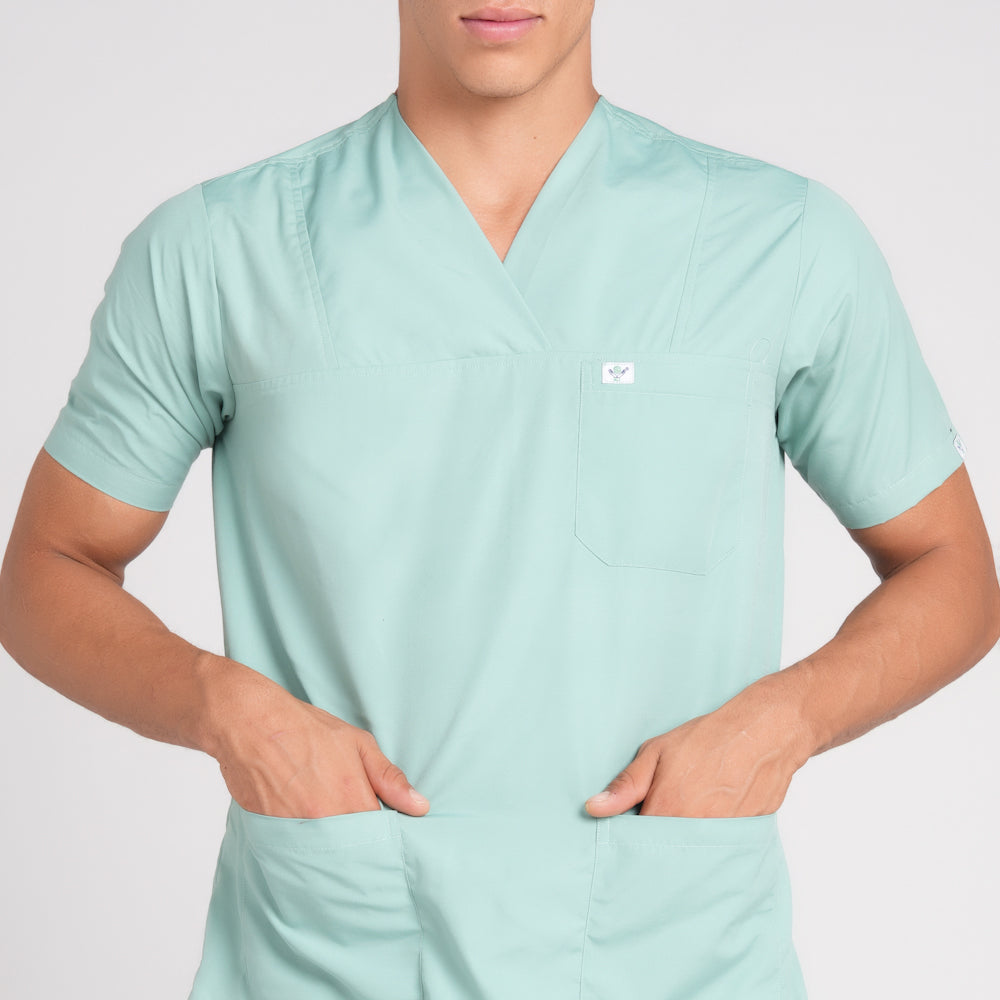 Scrub Suit (Top/Bottom)-Sea Green