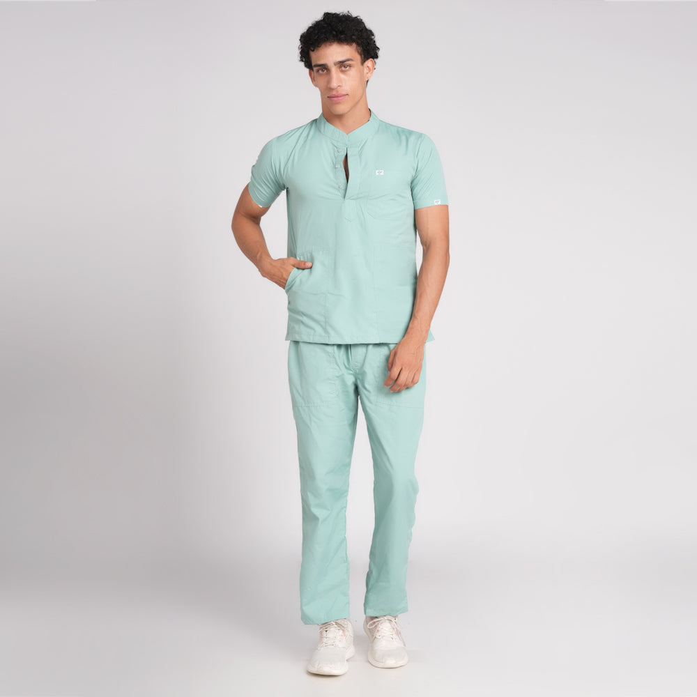 Scrub Suit (Top/Bottom)-Sea Green
