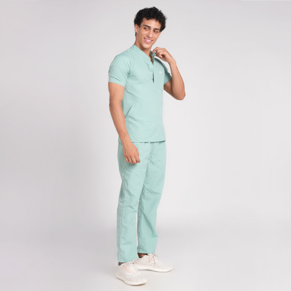 Scrub Suit (Top/Bottom)-Sea Green