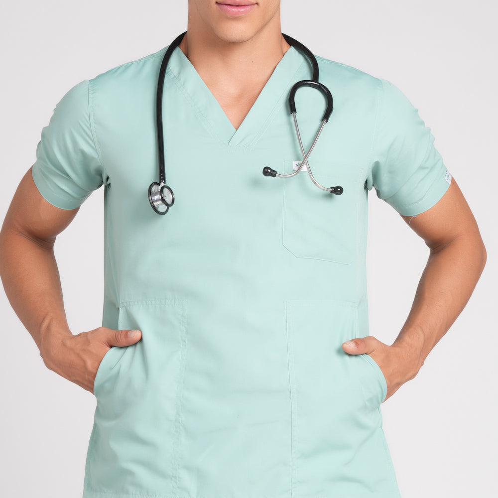 Scrub Suit (Top/Bottom)-Sea Green