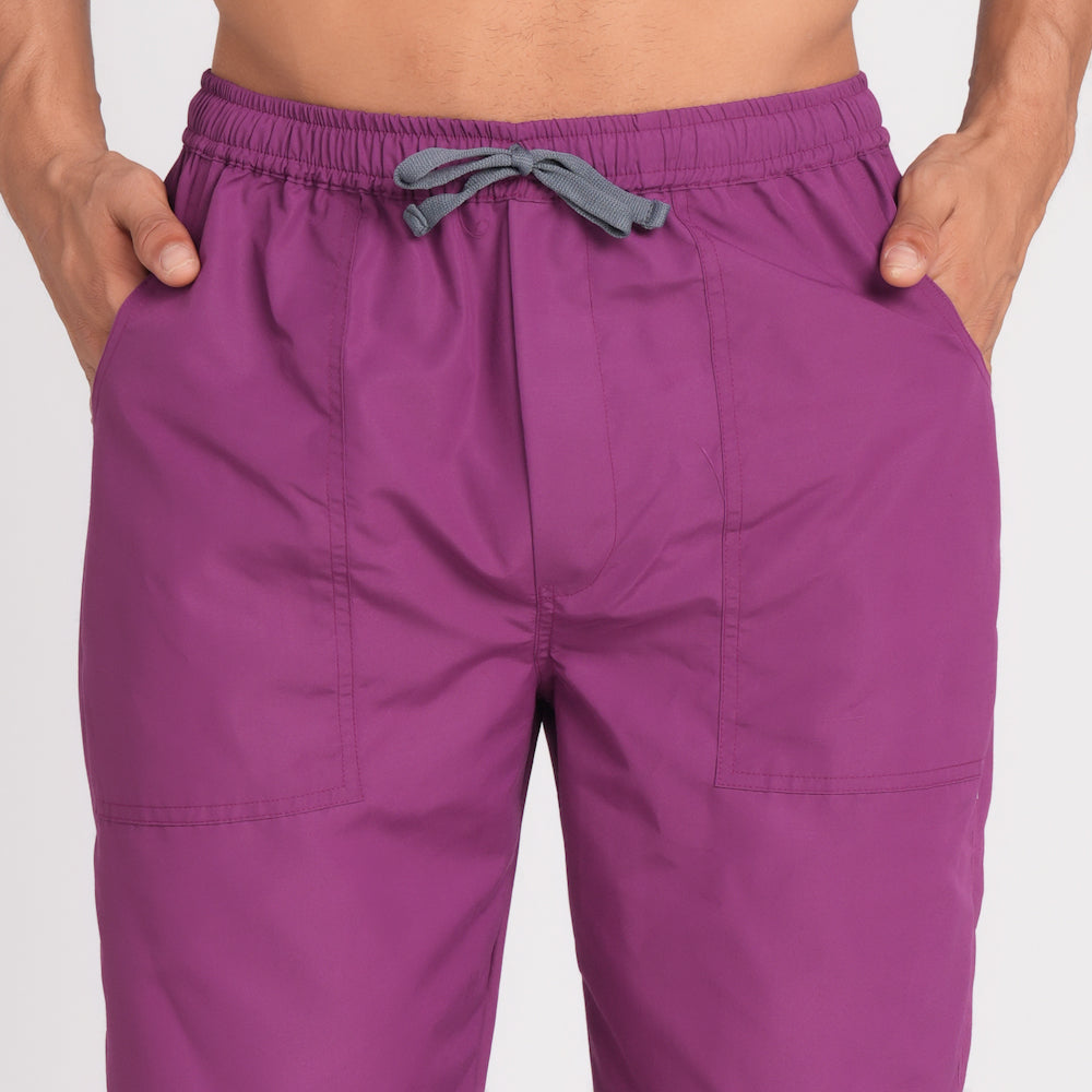 Scrub Suit (Top/Bottom)-Voilet