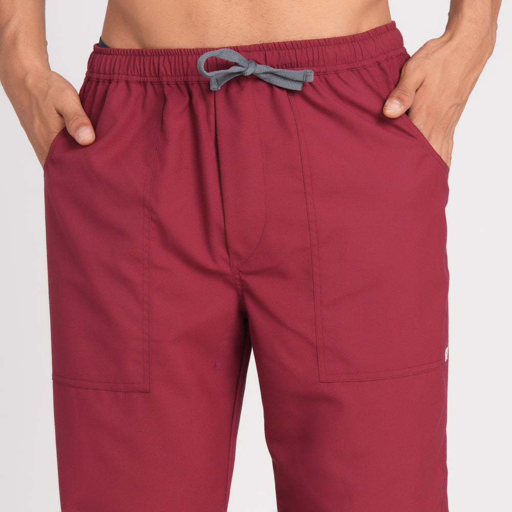 Scrub Suit (Top/Bottom)-Marron
