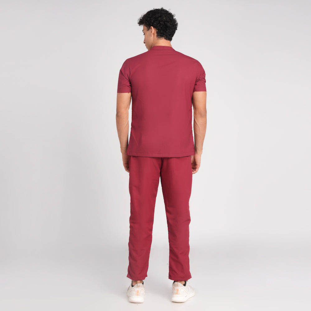 Scrub Suit (Top/Bottom)-Marron
