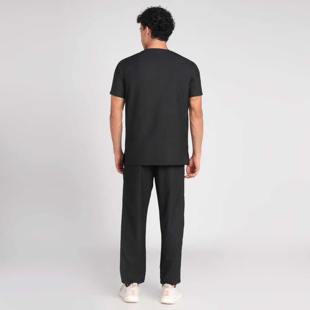 Scrub Suit (Top/Bottom)-Black