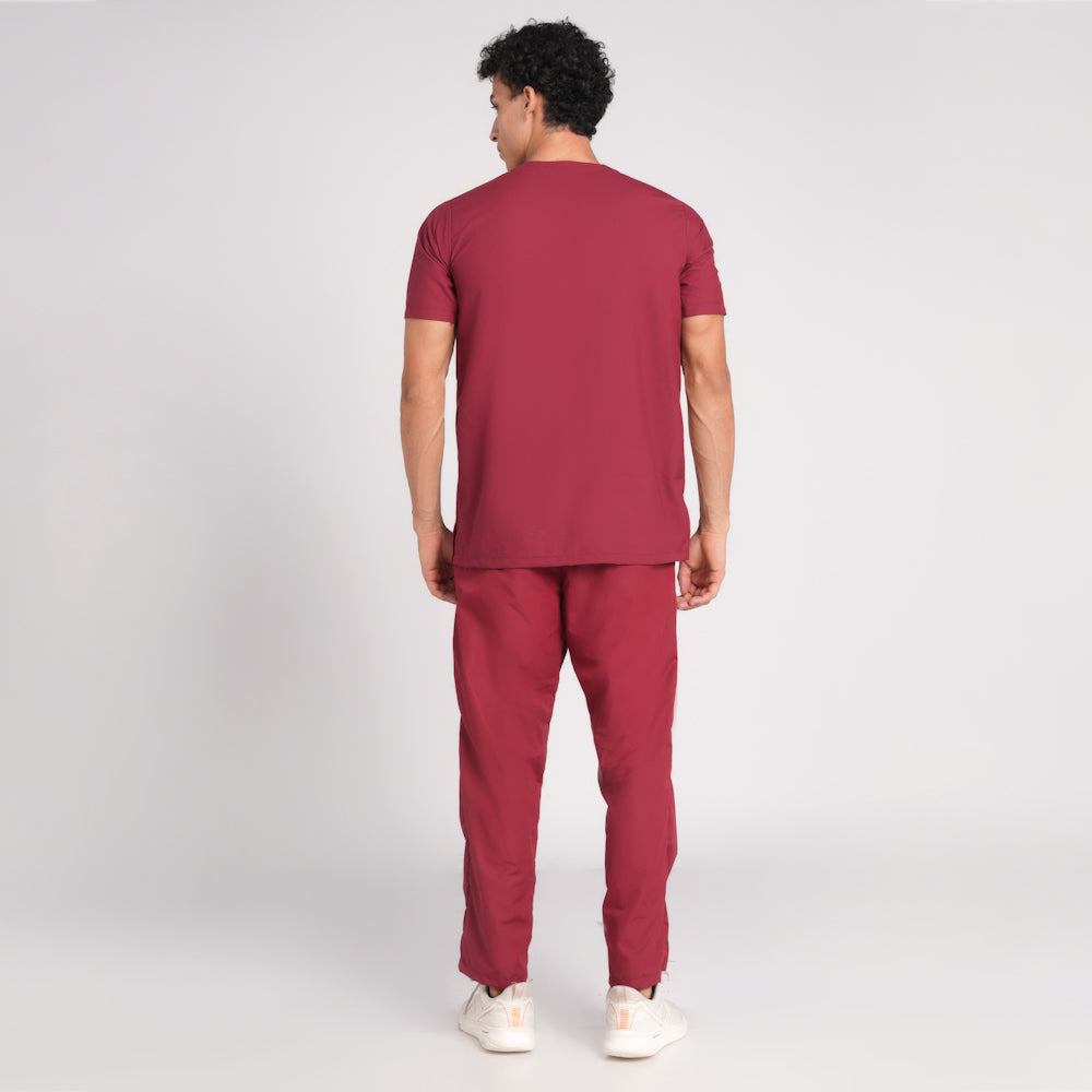 Scrub Suit (Top/Bottom)-Marron