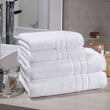 Bath Towel -White
