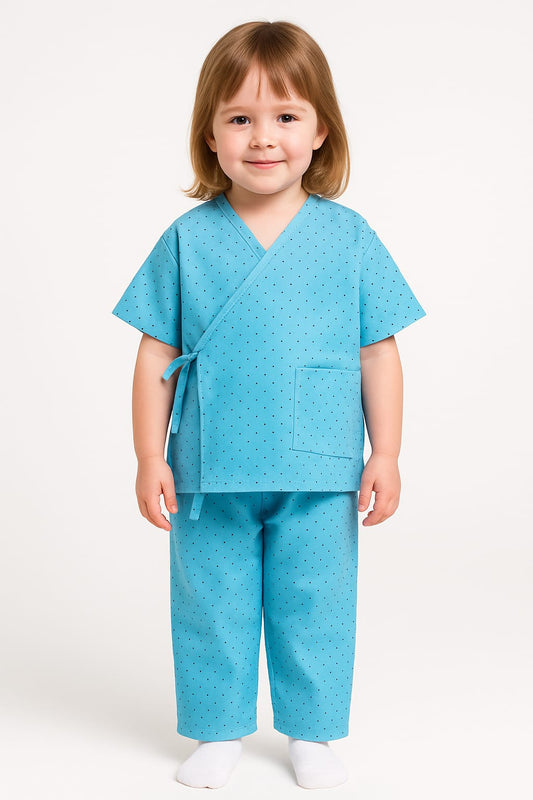 Blue Polkadot Set