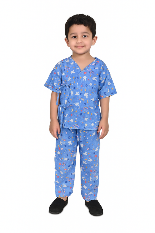 Blue Querky Print Set
