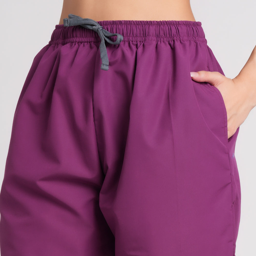 Scrub Suit (Top/Bottom)-violet