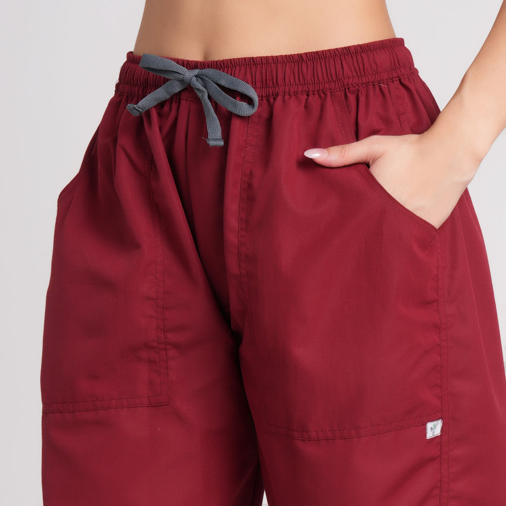 Scrub Suit (Top/Bottom)-Marron