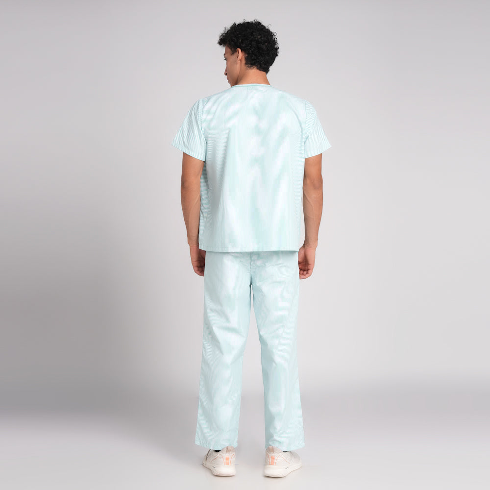 Patient  dress - Sea Green