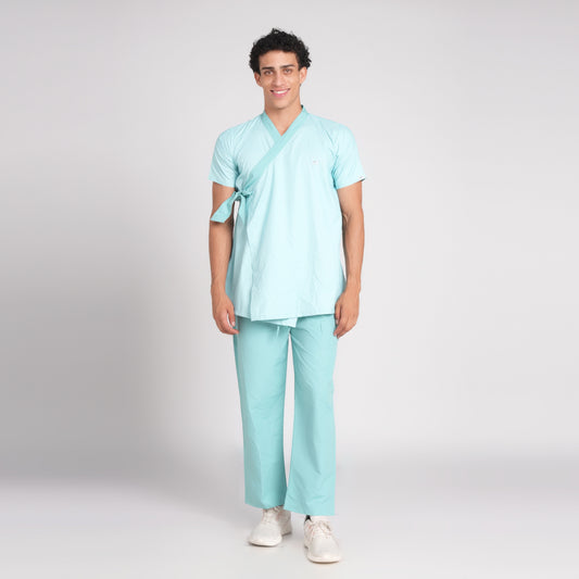 Patient dress -Green