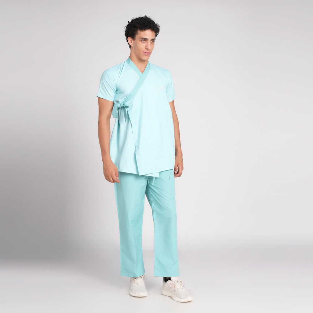 Patient dress -Green
