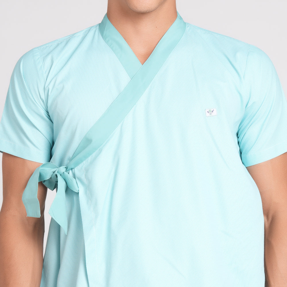 Patient dress -Green