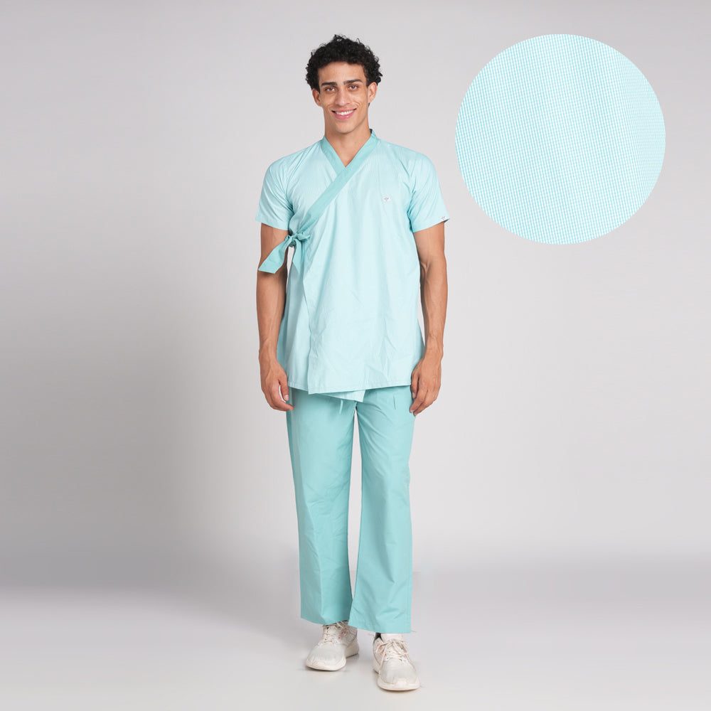 Patient dress -Green