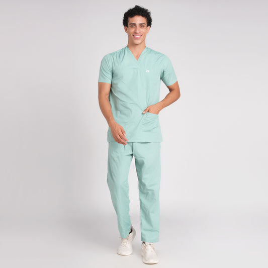 Scrub Suit (Top/Bottom)-Sea Green