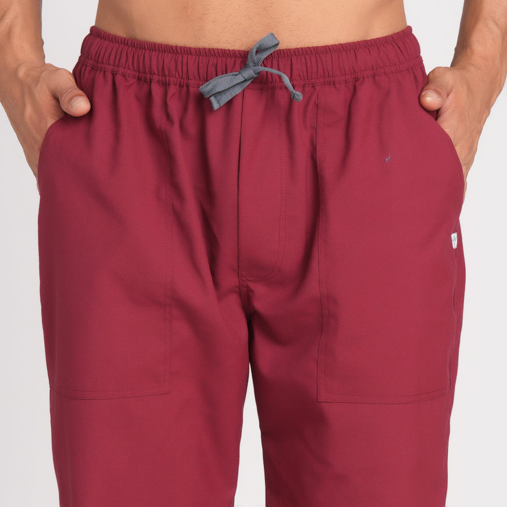Scrub Suit (Top/Bottom)-Marron