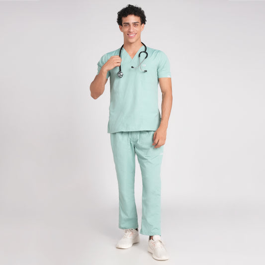 Scrub Suit (Top/Bottom)-Sea Green