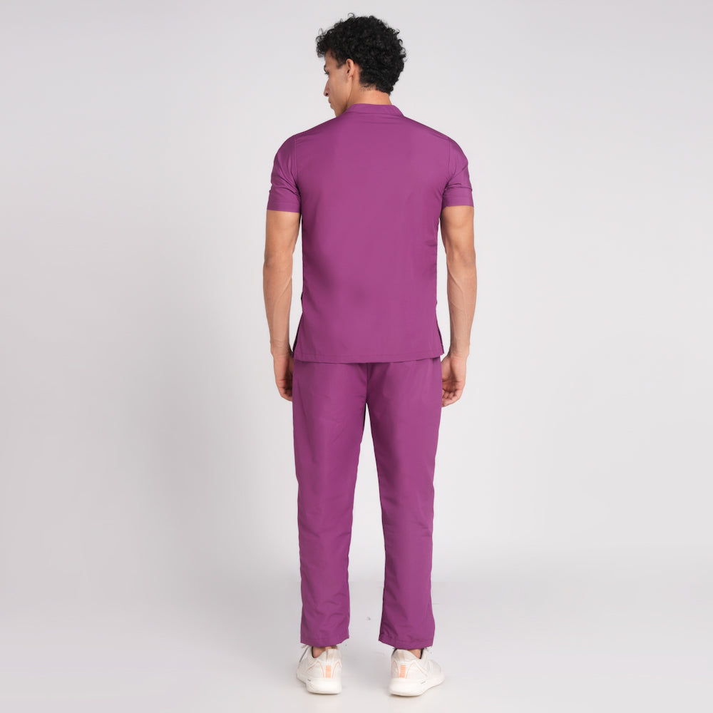 Scrub Suit (Top/Bottom)-Voilet