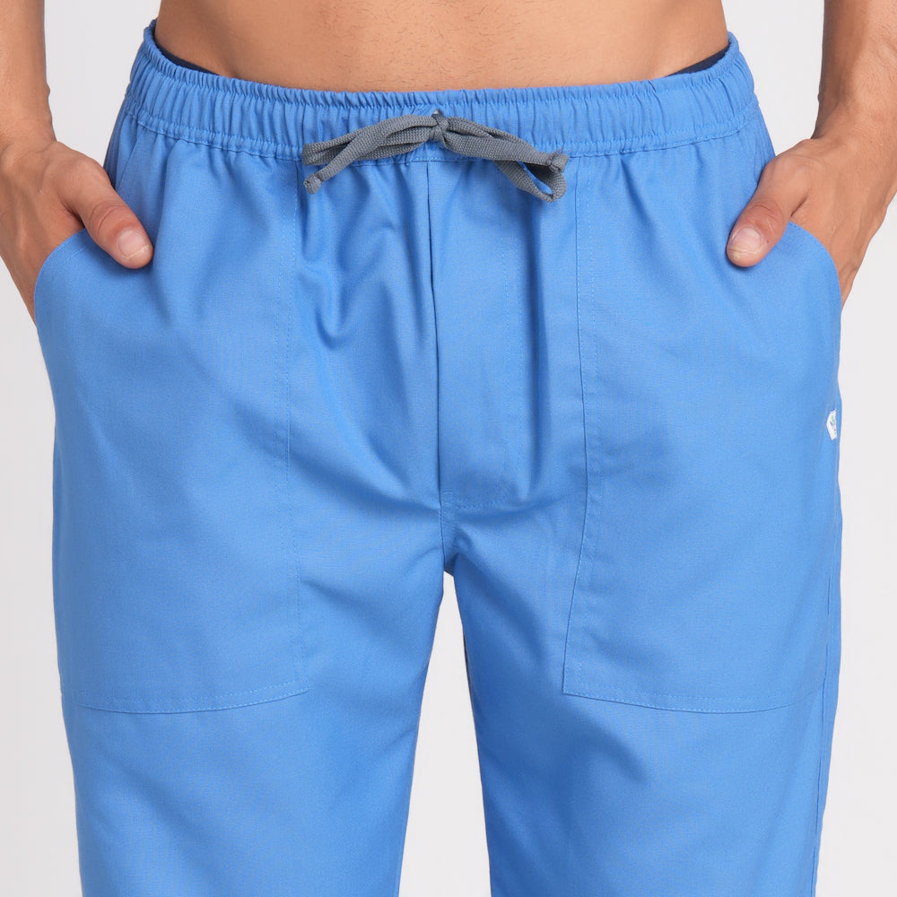 Scrub Suit (Top/Bottom)-Sky Blue