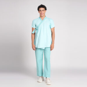 patient dress men pine check green