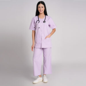 patient dress women purple