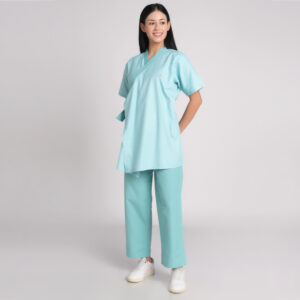 patient dress women pine check green