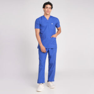 r v neck men scrub suit trovin