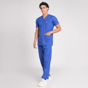 r v neck men scrub suit trovin