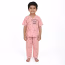Pink Querky Print Baby Uniform