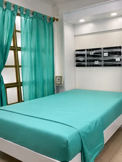 Sea Green Bed Sheet 1