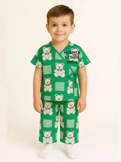 Bear Print Kids Uniform
