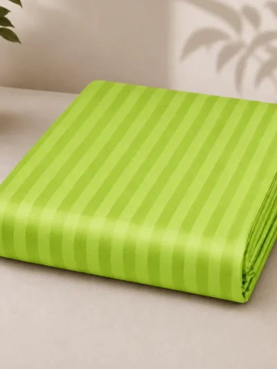 lemon bedsheet stripe