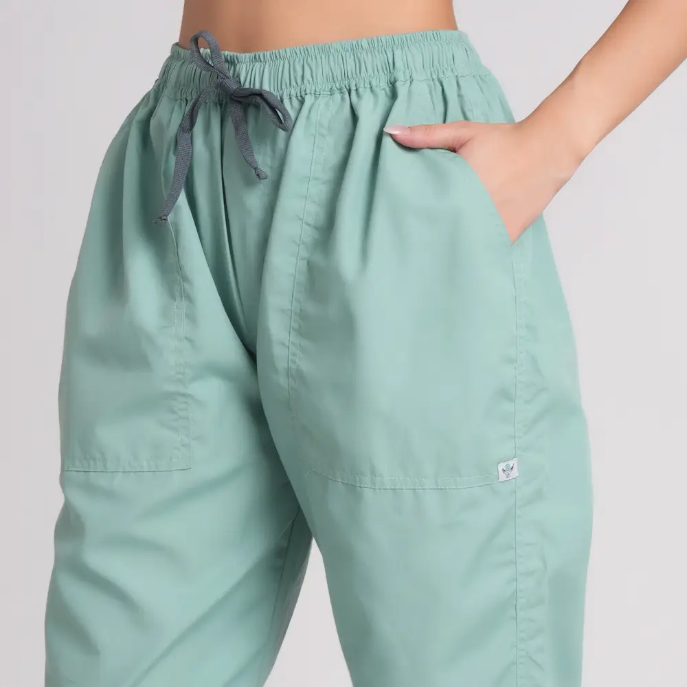 Scrub Suit Female Chinese Collor (Top/Bottom) Pof Cotton - Image 14