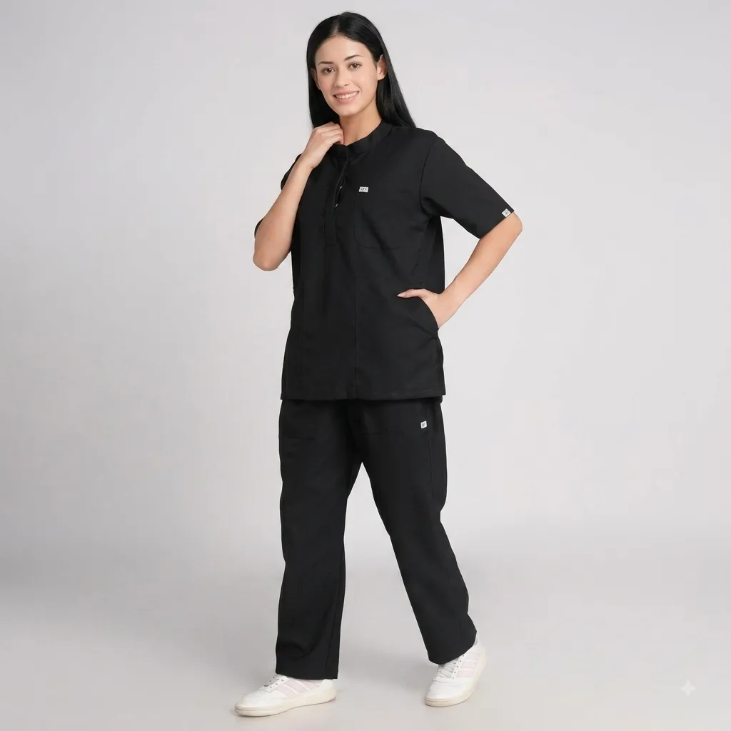 Scrub Suit Female Chinese Collar (Top/Bottom) Trovin