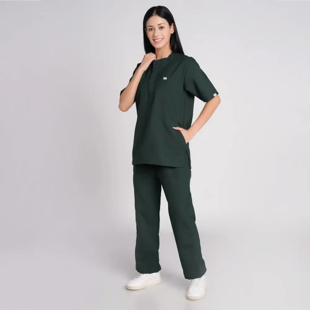 Scrub Suit Female Chinese Collar (Top/Bottom) Trovin - Image 6